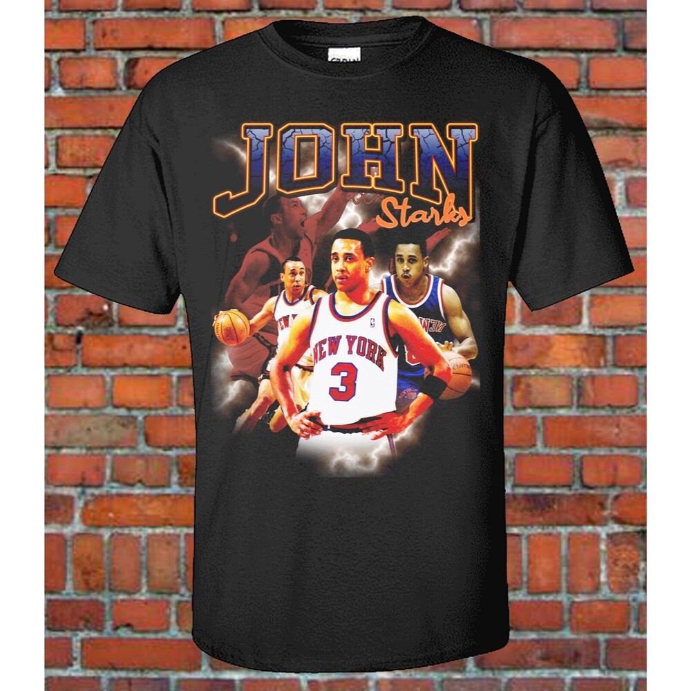 John Starks New York Knicks 90s style Bootleg tee NYC Legend